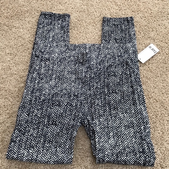 NWT! Bar lll Size S Black combo full length tights - Picture 4 of 7